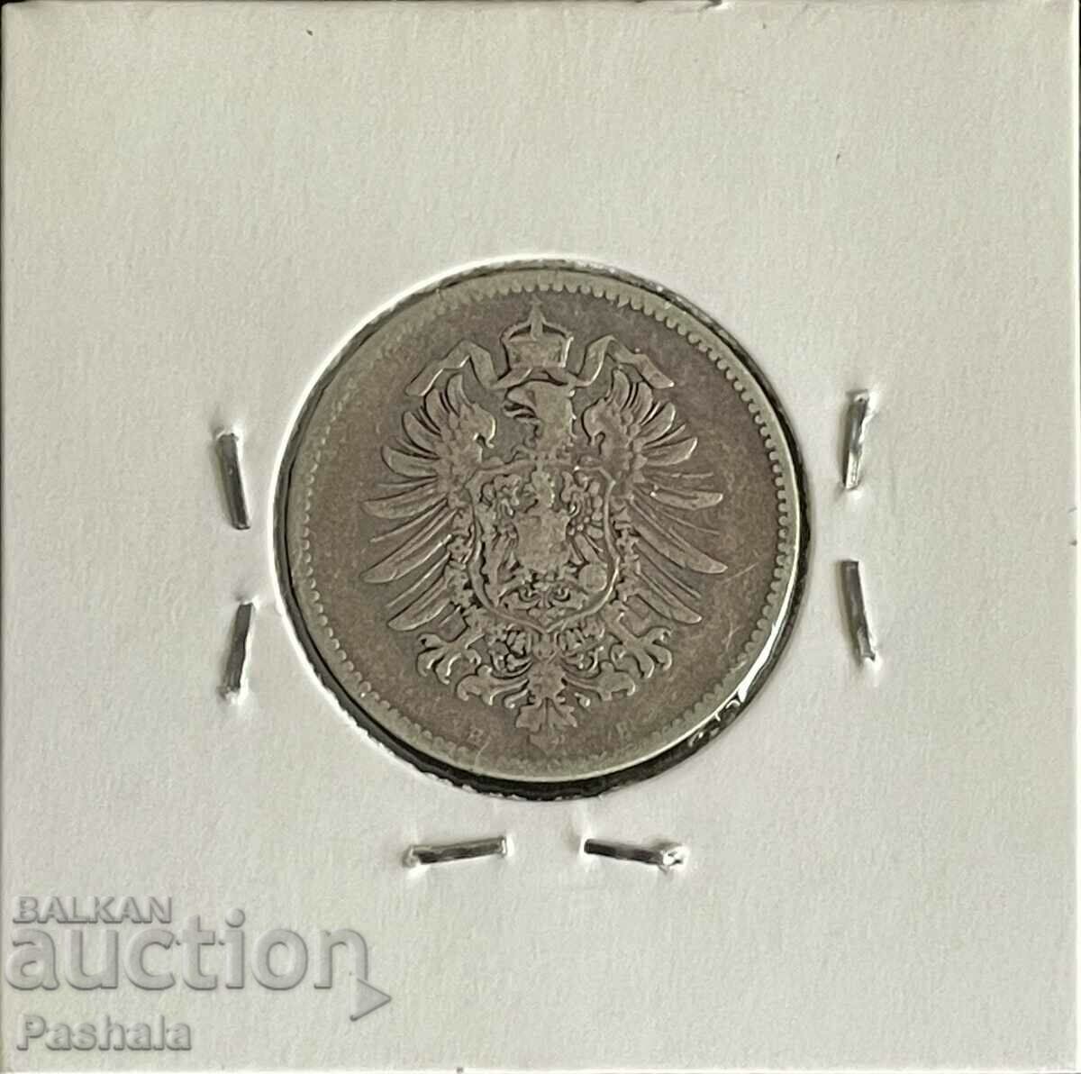 Germania 1 marca 1874 argint cu preț 20.00 BGN | € 10.23 Germania 1 marca 1874 argint cu preț 20.00 BGN | € 10.23