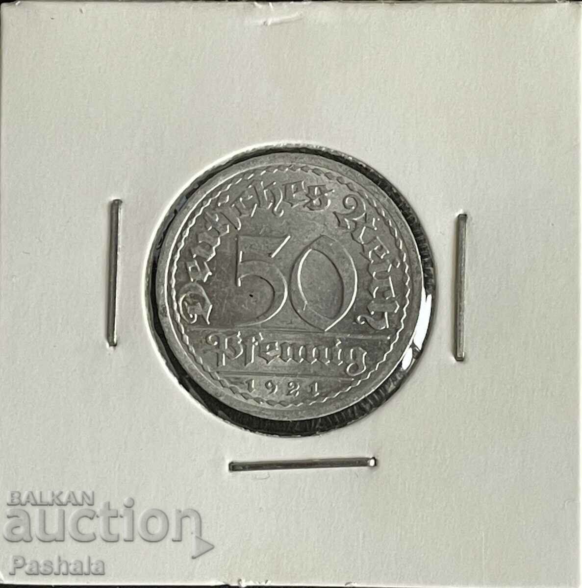Γερμανία 50 Pfenning 1921