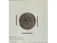 Germania 1/2 marca 1874 argint