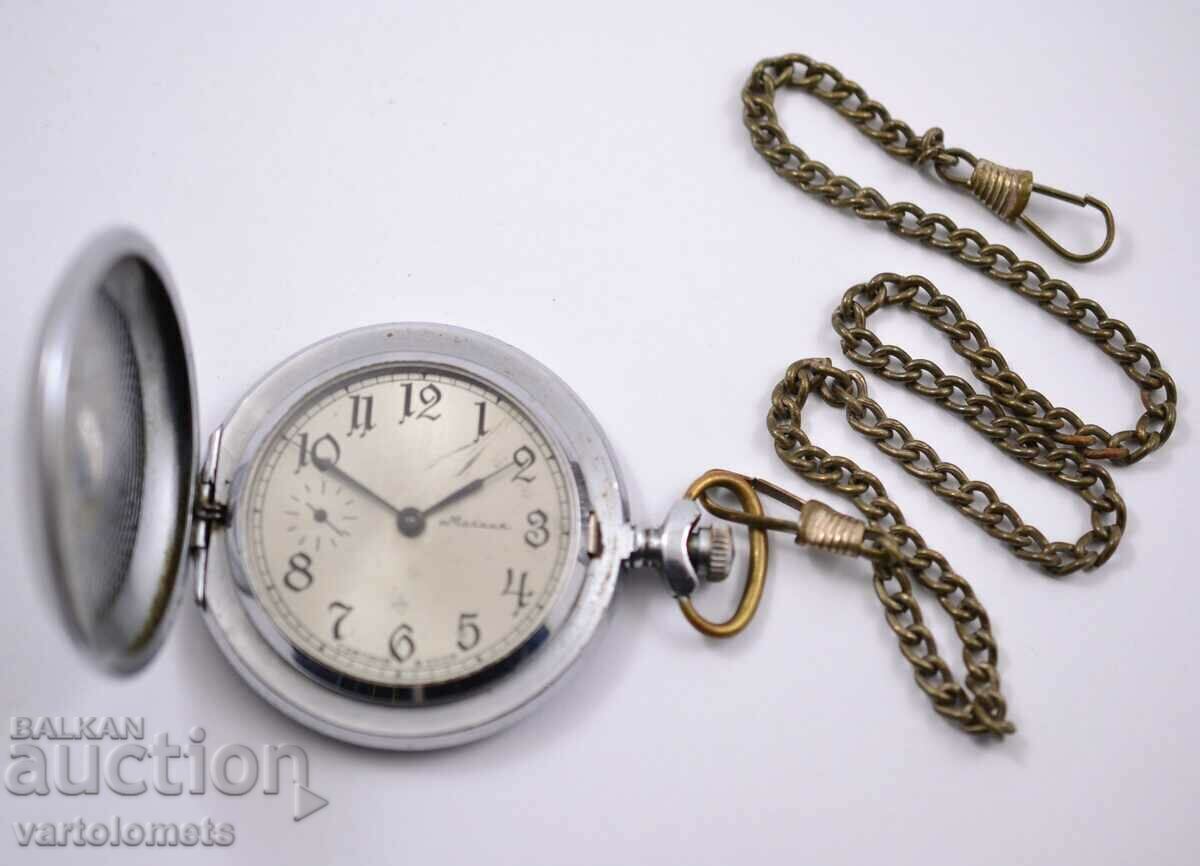 Vintage LIGHTNING pocket watch - working