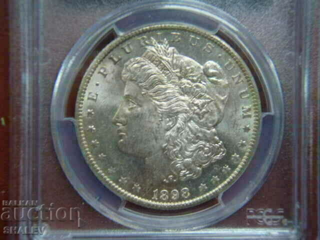 Delivery of 1 Dollar 1898 O United States of America - MS63 Delivery of 1 Dollar 1898 O United States of America - MS63