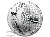 Silver 1oz FIVE BLESSINGS 2015 CANADA READ!!!