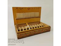 Old used box for 39 cigarettes snuff box #5428