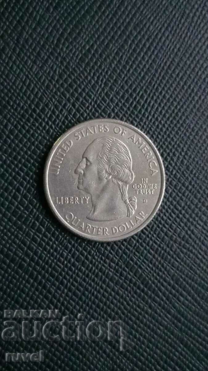 US quarter dollar with price 1.00 BGN | € 0.51 US quarter dollar with price 1.00 BGN | € 0.51