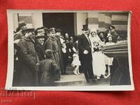 Υπουργός Yanaki Mollov Γάμος παλιά φωτογραφία