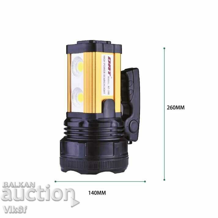 Livrarea Lanterna LED reîncărcabilă super puternică DAT AT-398