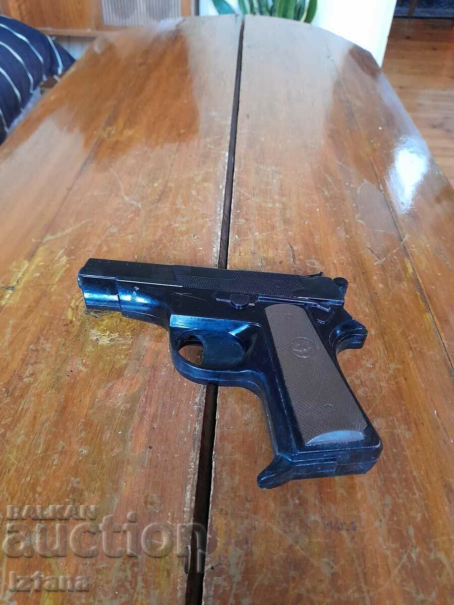 An old children's gun An old children's gun