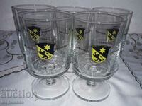 CUP SET. GLASS. FRANCE