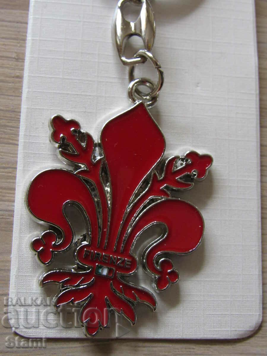 Metal key ring from Florence, Italy with price 10.00 BGN | € 5.11 Metal key ring from Florence, Italy with price 10.00 BGN | € 5.11