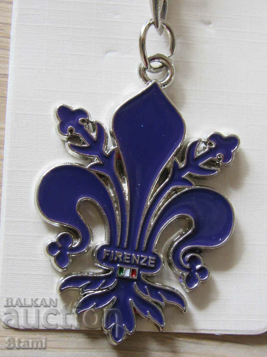 Metal key ring from Florence, Italy with price 10.00 BGN | € 5.11