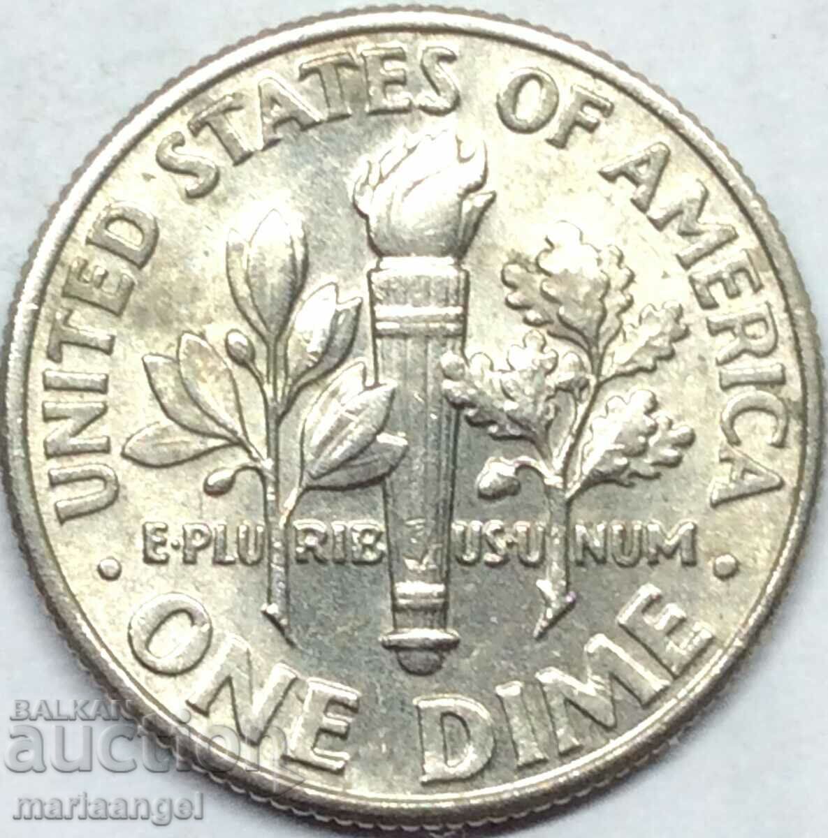 1 дайм 2003 САЩ 10 цента
