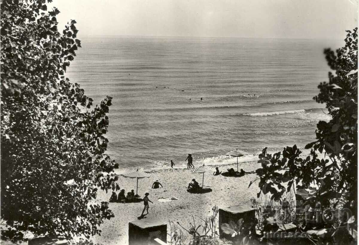 Old postcard - Obzor, Beach A-5