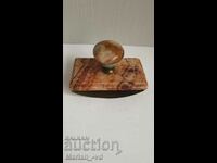 Old marble paperweight