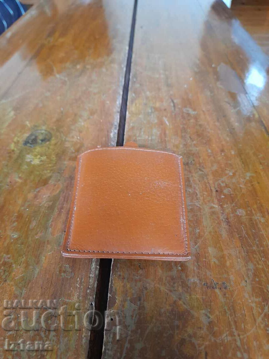 Old leather purse