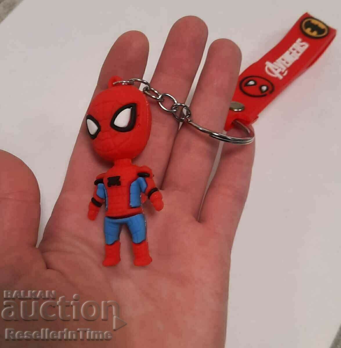 New silicone key ring Spidey and his amazing friends with price 7.00 BGN | € 3.58