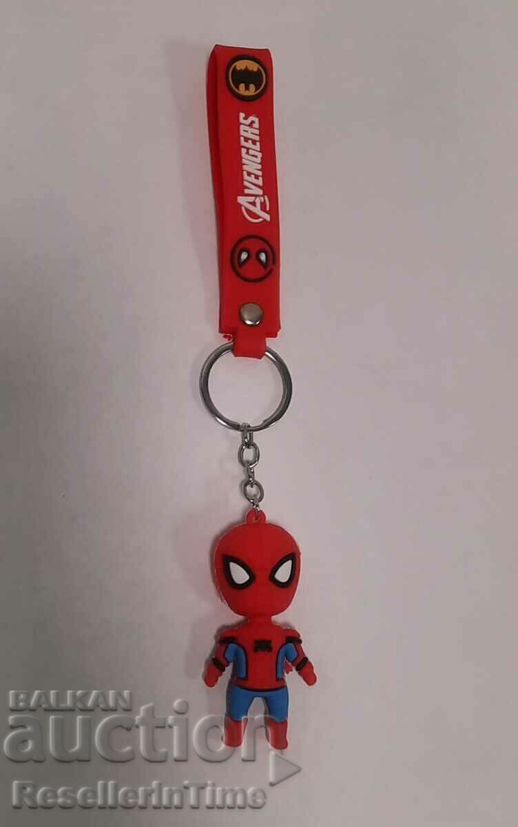 New silicone key ring Spidey and his amazing friends