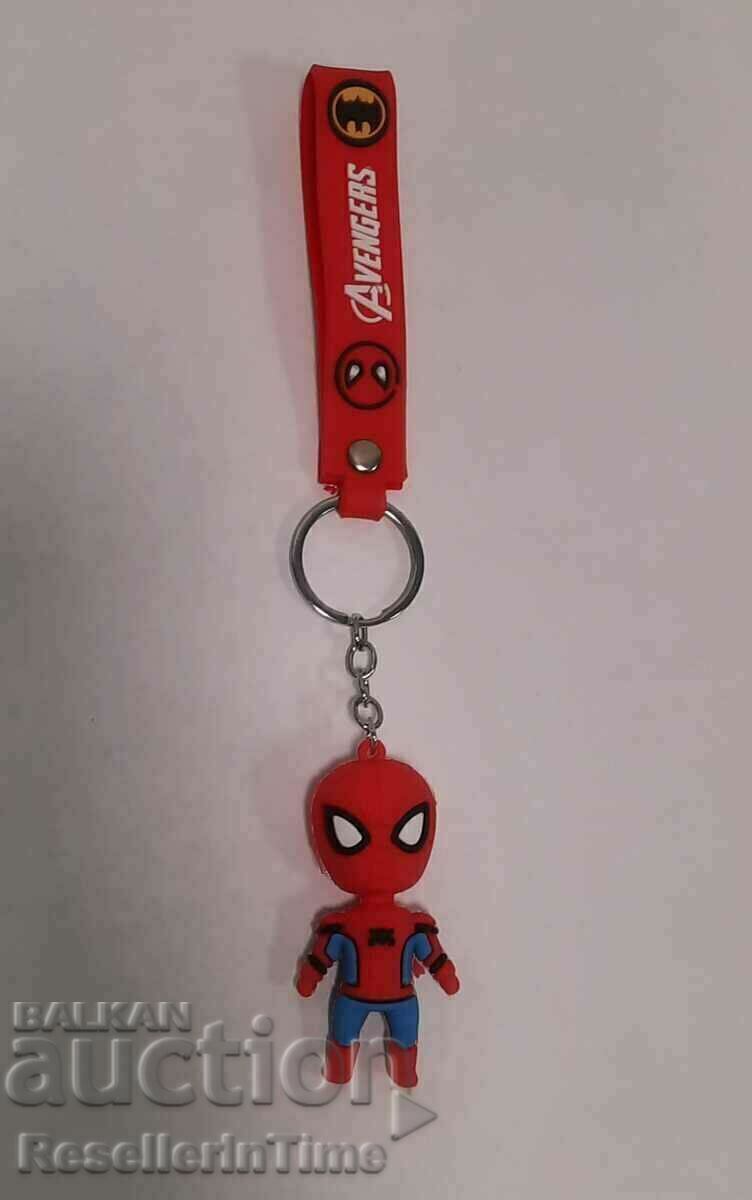 New silicone key ring Spidey and his amazing friends