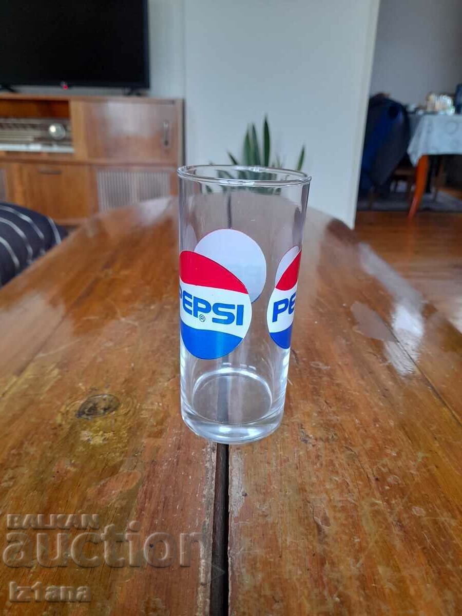 Old Pepsi glass, Pepsi with price 33.00 BGN | € 16.87 Old Pepsi glass, Pepsi with price 33.00 BGN | € 16.87