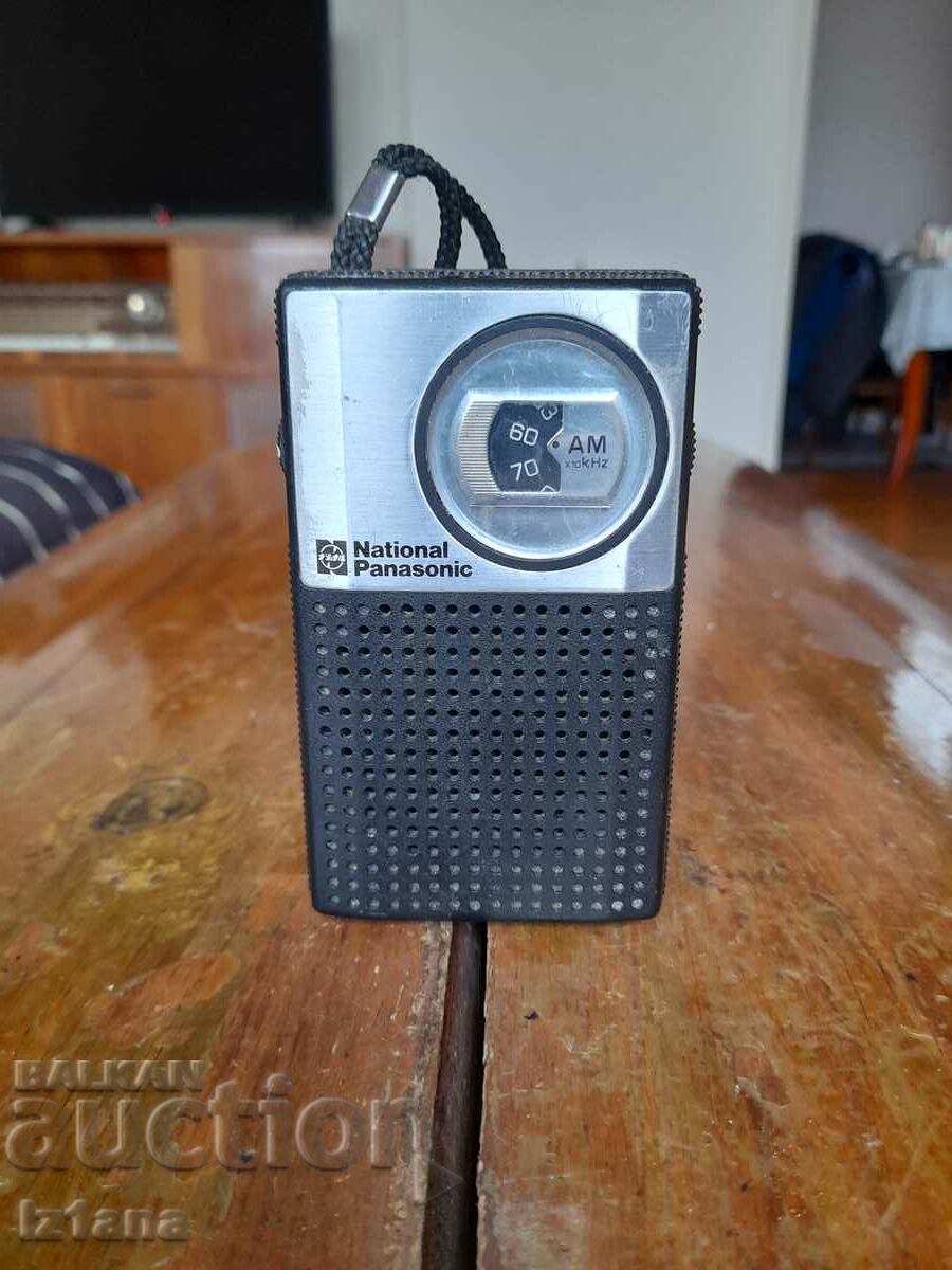 Old radio, NATIONAL PANASONIC radio receiver