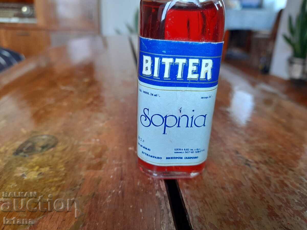 Old bottle of Bitter Sophia with price 32.00 BGN | € 16.36 Old bottle of Bitter Sophia with price 32.00 BGN | € 16.36