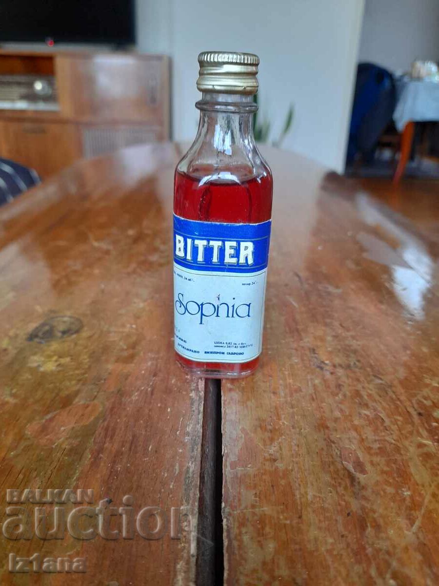 Old bottle of Bitter Sophia
