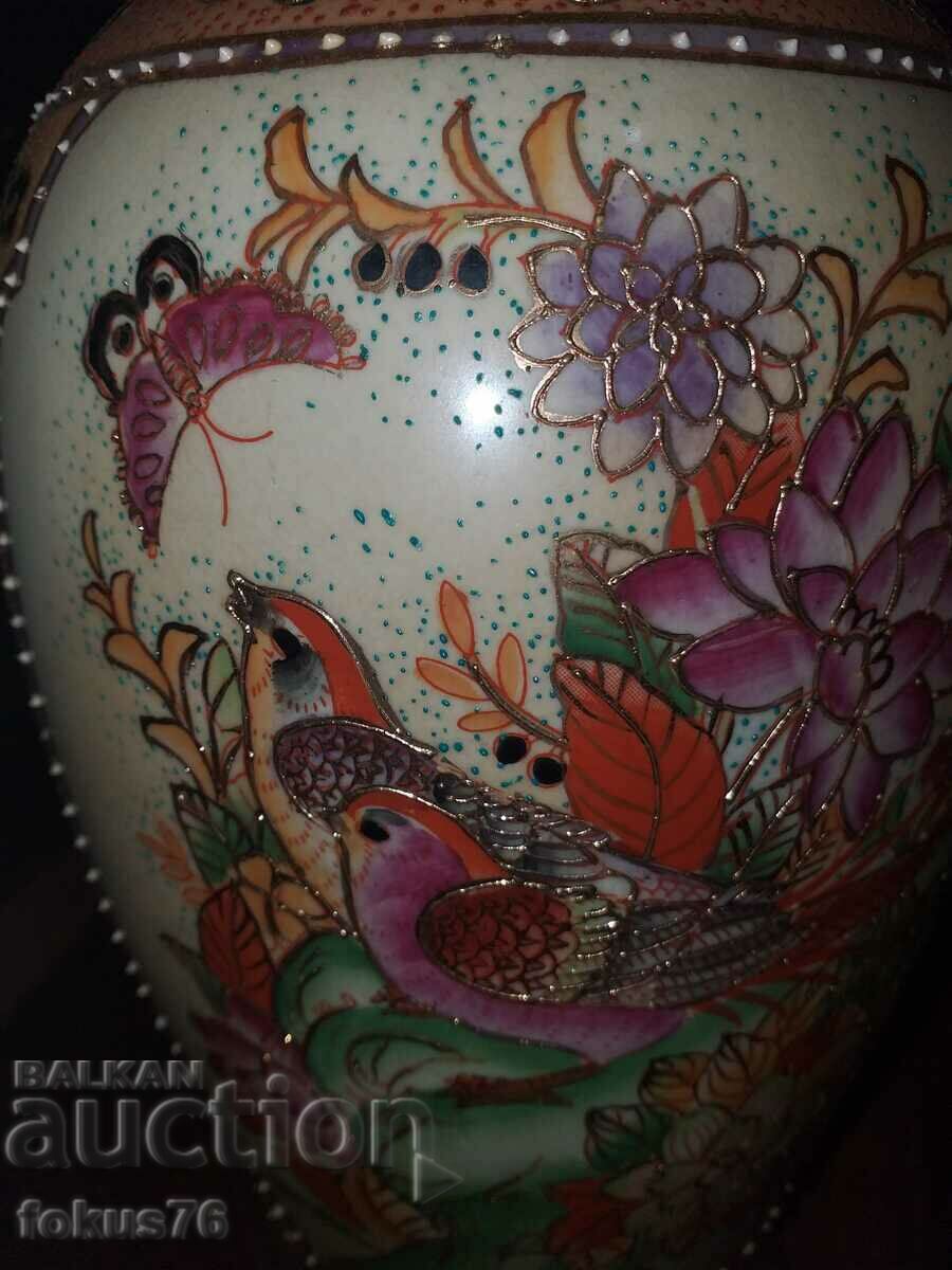 Satsuma Satsuma Old Chinese porcelain vase - 6 Satsuma Satsuma Old Chinese porcelain vase - 6