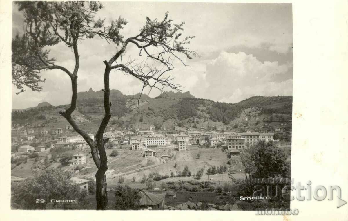 Carte poștală veche - Smolyan, View