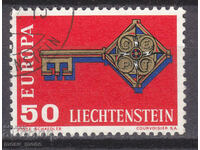 Europe SEP 1968 Liechtenstein