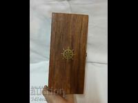 STYLISH WOODEN BOX WITH ROLLER