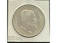 Германия 5 марки 1907 г.Вюртенберг. Рядка .