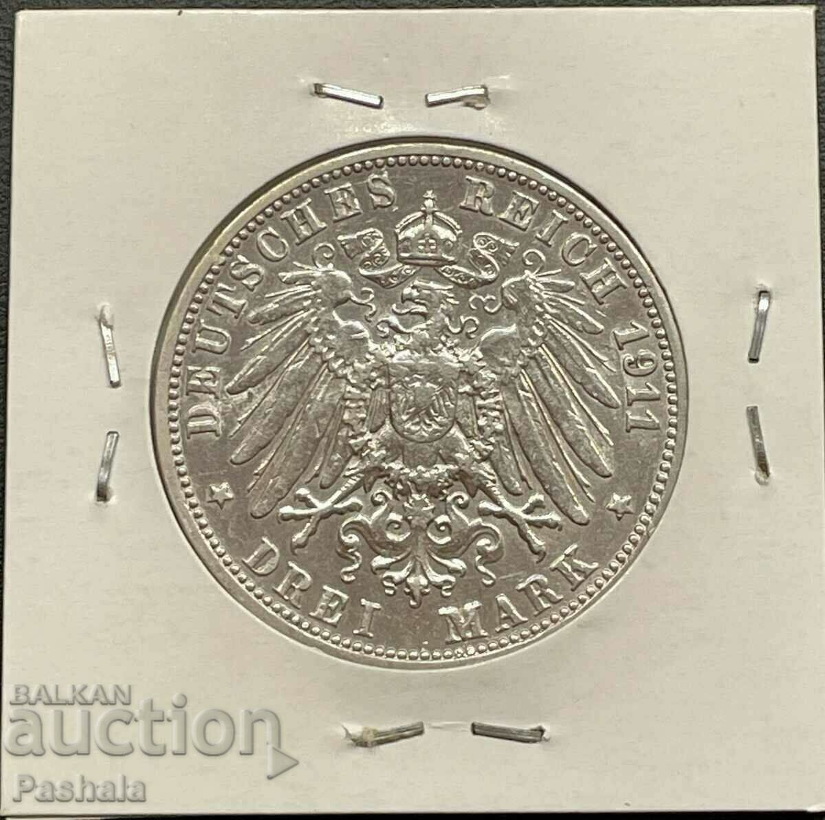 Germany 3 stamps 1911 Württemberg. Rare. with price 150.00 BGN | € 76.69 Germany 3 stamps 1911 Württemberg. Rare. with price 150.00 BGN | € 76.69