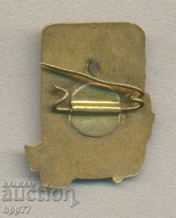 Rare award badge DKMS Hr. Botev enamel with price 5.00 BGN | € 2.56 Rare award badge DKMS Hr. Botev enamel with price 5.00 BGN | € 2.56