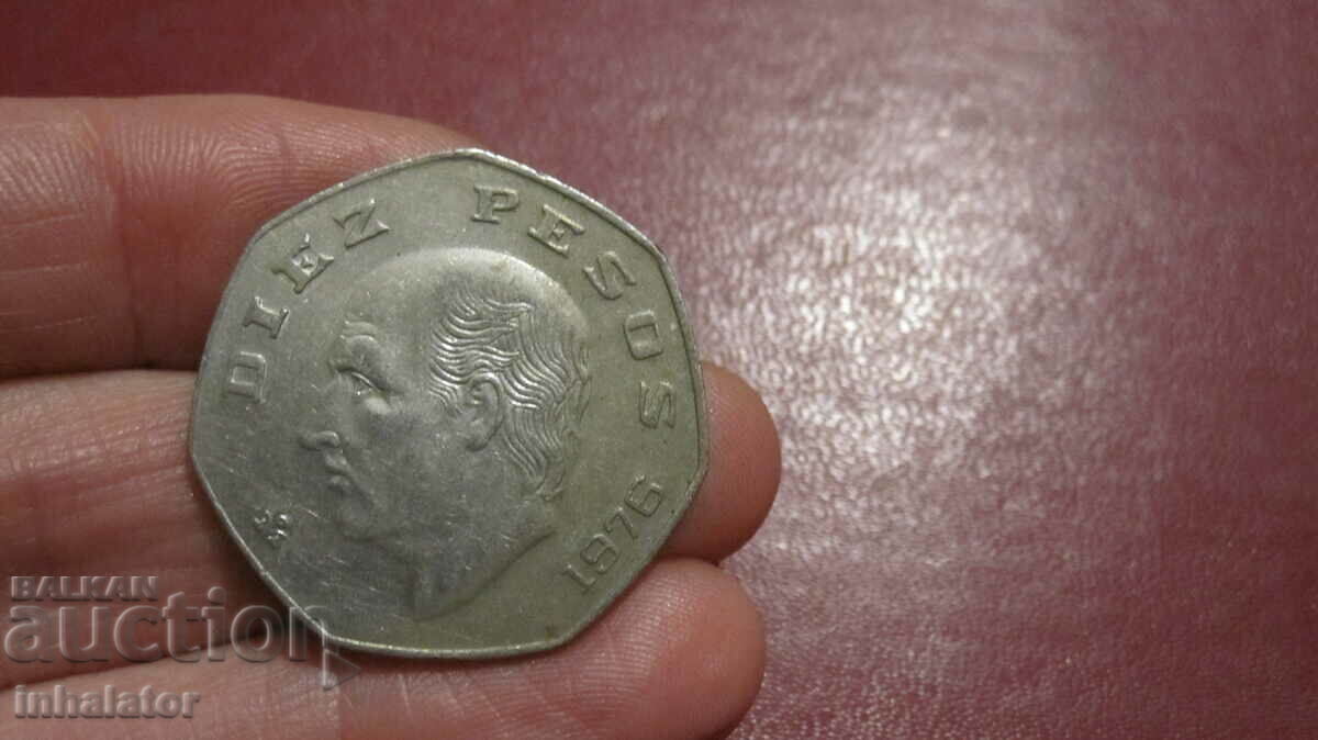 10 pesos 1976 Mexico