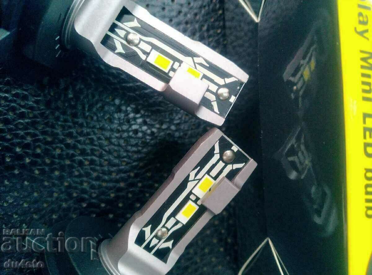 Set of LED Diode bulbs E2 H4 35W - 12V 6000K - 6 Set of LED Diode bulbs E2 H4 35W - 12V 6000K - 6