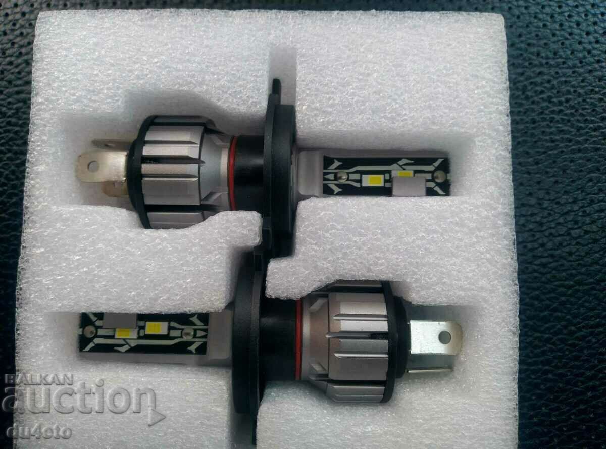 Set of LED Diode bulbs E2 H4 35W - 12V 6000K