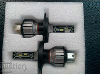 Set of LED Diode bulbs E2 H4 35W - 12V 6000K