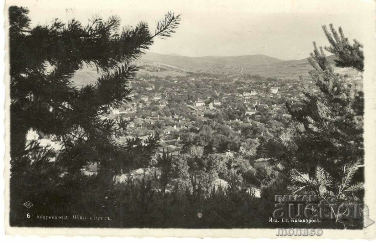 Old card - Koprivshtitsa, General view