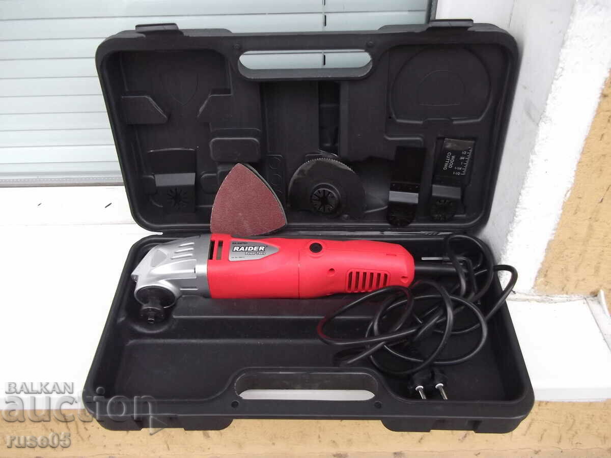 Multifunction tool "RAIDER - RD-OMT01" new working