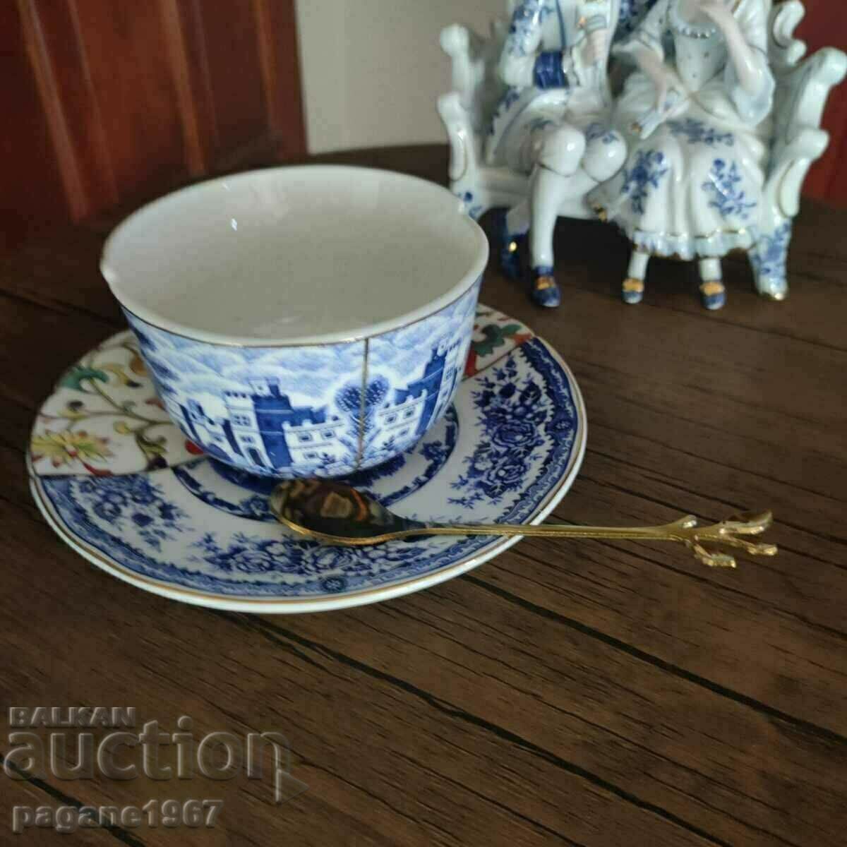 Auction Collectible porcelain mug Auction Collectible porcelain mug