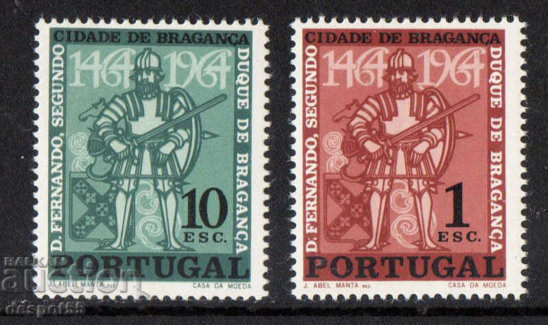 1965. Portugalia. Aniversarea a 500 de ani a orașului Braganza.