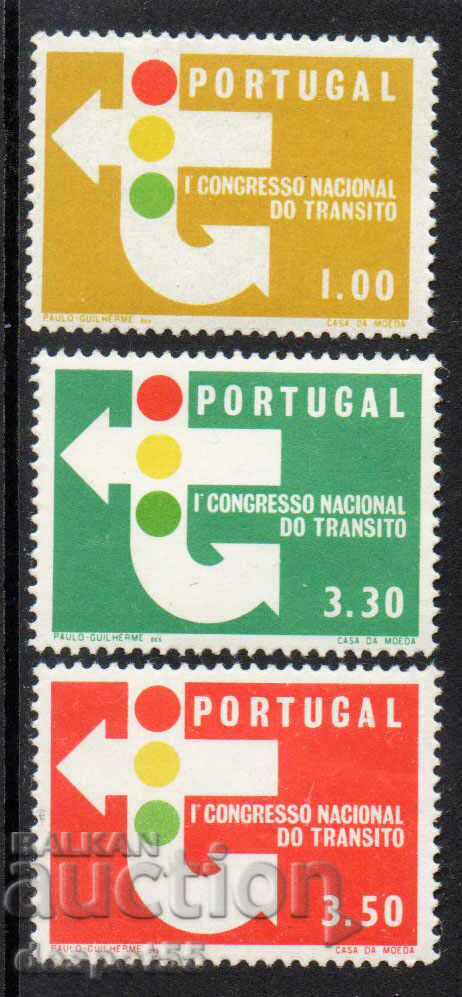 1965. Португалия. Национален транспортен конгрес.