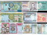 ΜΠΟΥΡΟΥΝΤΙ ΜΠΟΥΡΟΥΝΤΙ ΣΕΤ 10/ 100 500 1000 2000 5000 10000 ΠΑΛΙΑ UNC