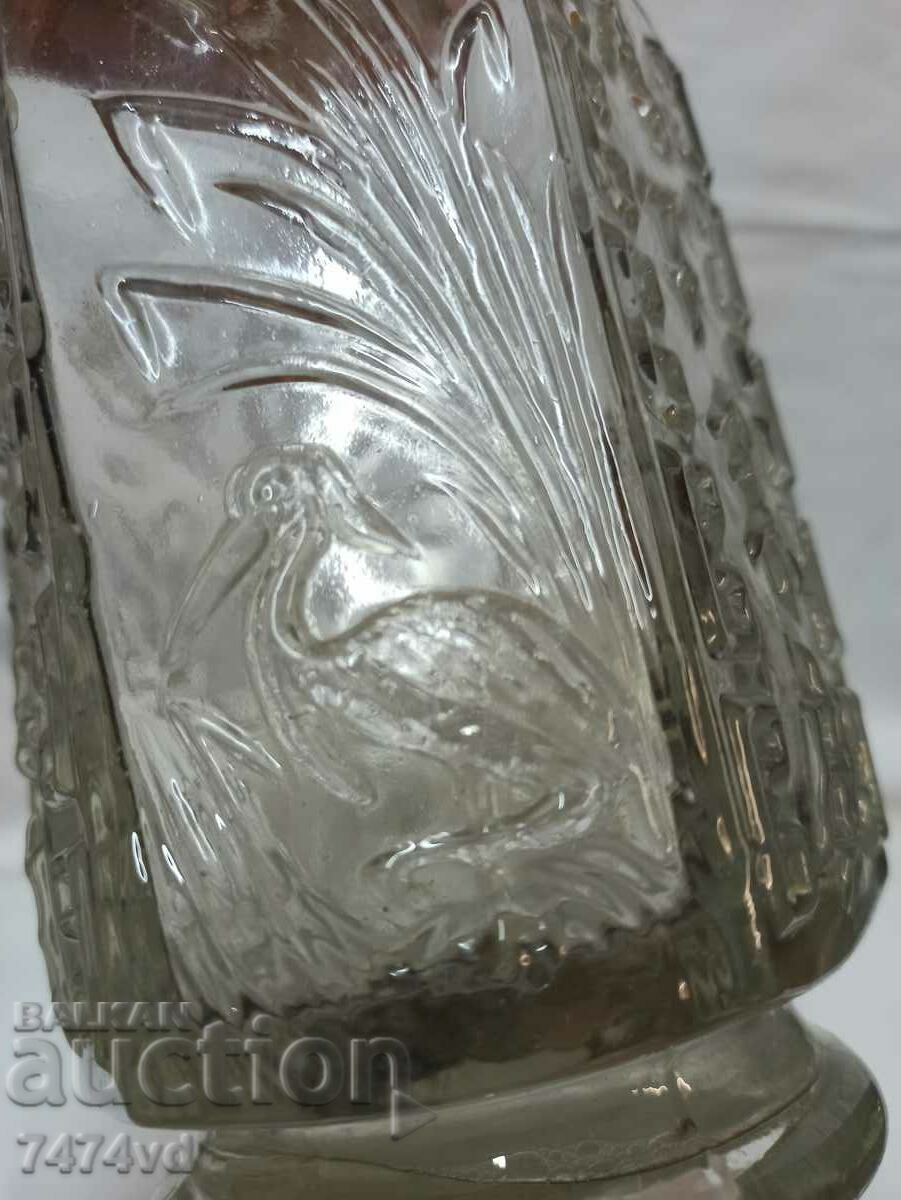 VERY OLD GLASS JACK, ANIMALS, HIEROGLYPHICS with price 80.00 BGN | € 40.90 VERY OLD GLASS JACK, ANIMALS, HIEROGLYPHICS with price 80.00 BGN | € 40.90