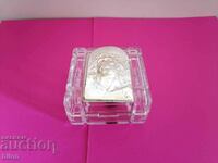 Beautiful Italian Lead Crystal Jewelry Box With Icon