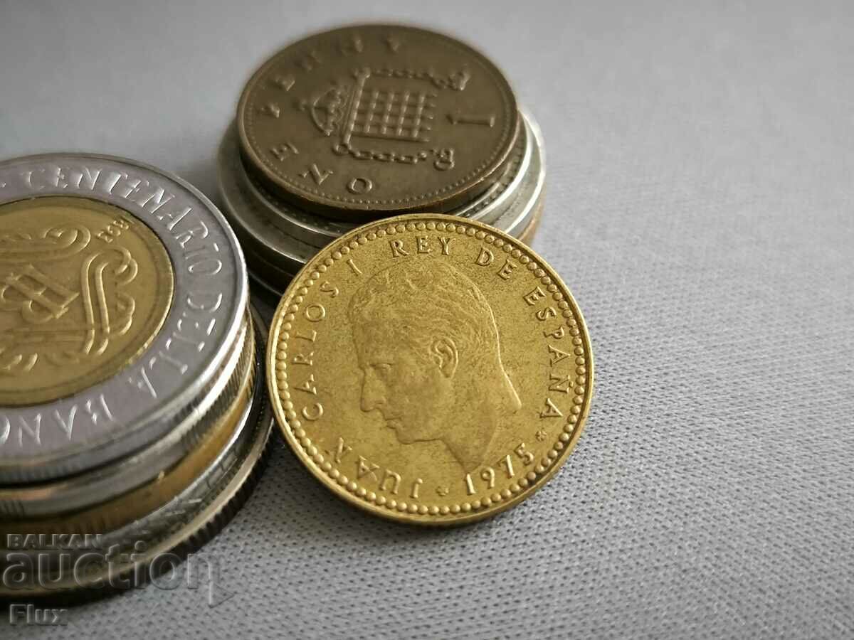 Coin - Spain - 1 peseta | 1975 with price 1.35 BGN | € 0.69 Coin - Spain - 1 peseta | 1975 with price 1.35 BGN | € 0.69