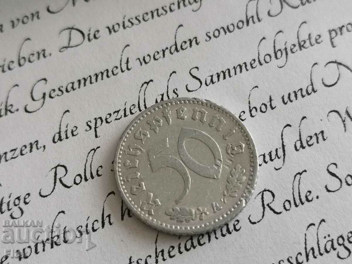 Moneda Reich - Germania - 50 Pfennig | 1935; Seria A