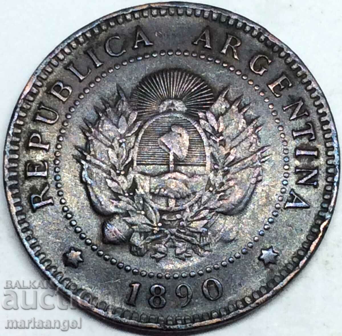 1 центаво 1890 Аржентина 25мм