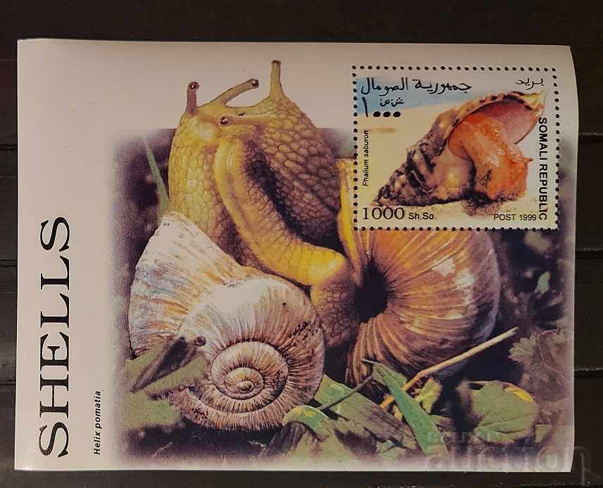 Somalia 1999 Fauna Block MNH