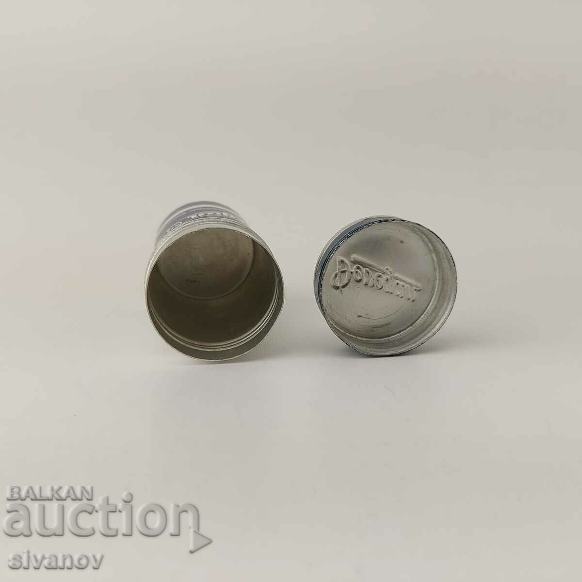 Delivery of Old Aluminum Devegan Bayer Medicine Box #5431