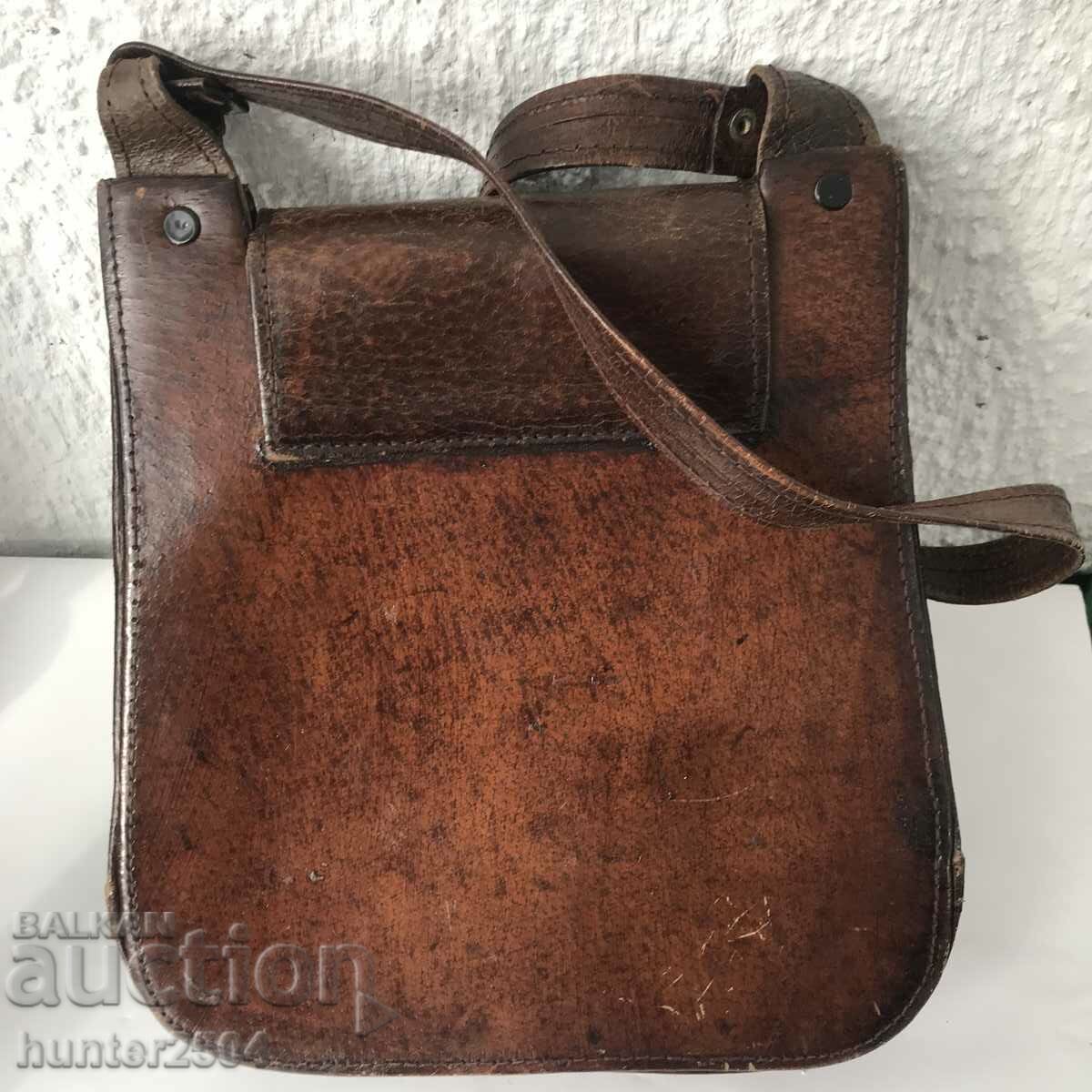 Auction Handbag-leather, retro, 26/22/7 cm Auction Handbag-leather, retro, 26/22/7 cm
